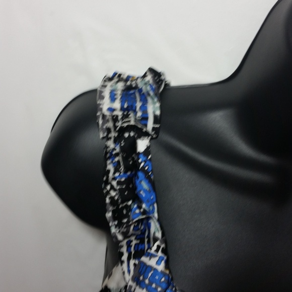 BCBGMAXAZRIA Pattern Professional Dress - Size 12 - Picture 7 of 8